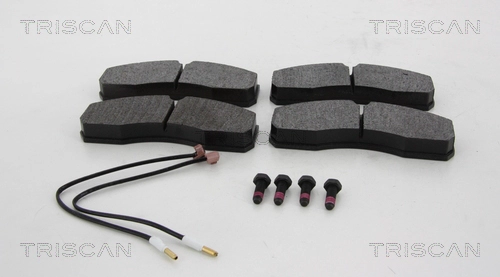 Колодки тормозные дисковые TRISCAN 8110 10595