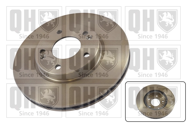Диск тормозной QUINTON HAZELL BDC5404