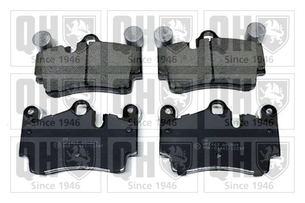 Колодки тормозные дисковые QUINTON HAZELL BP1463