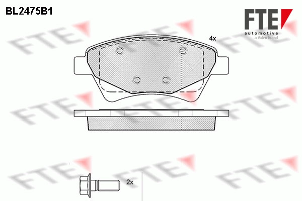 Запчасть FTE BL2475B1