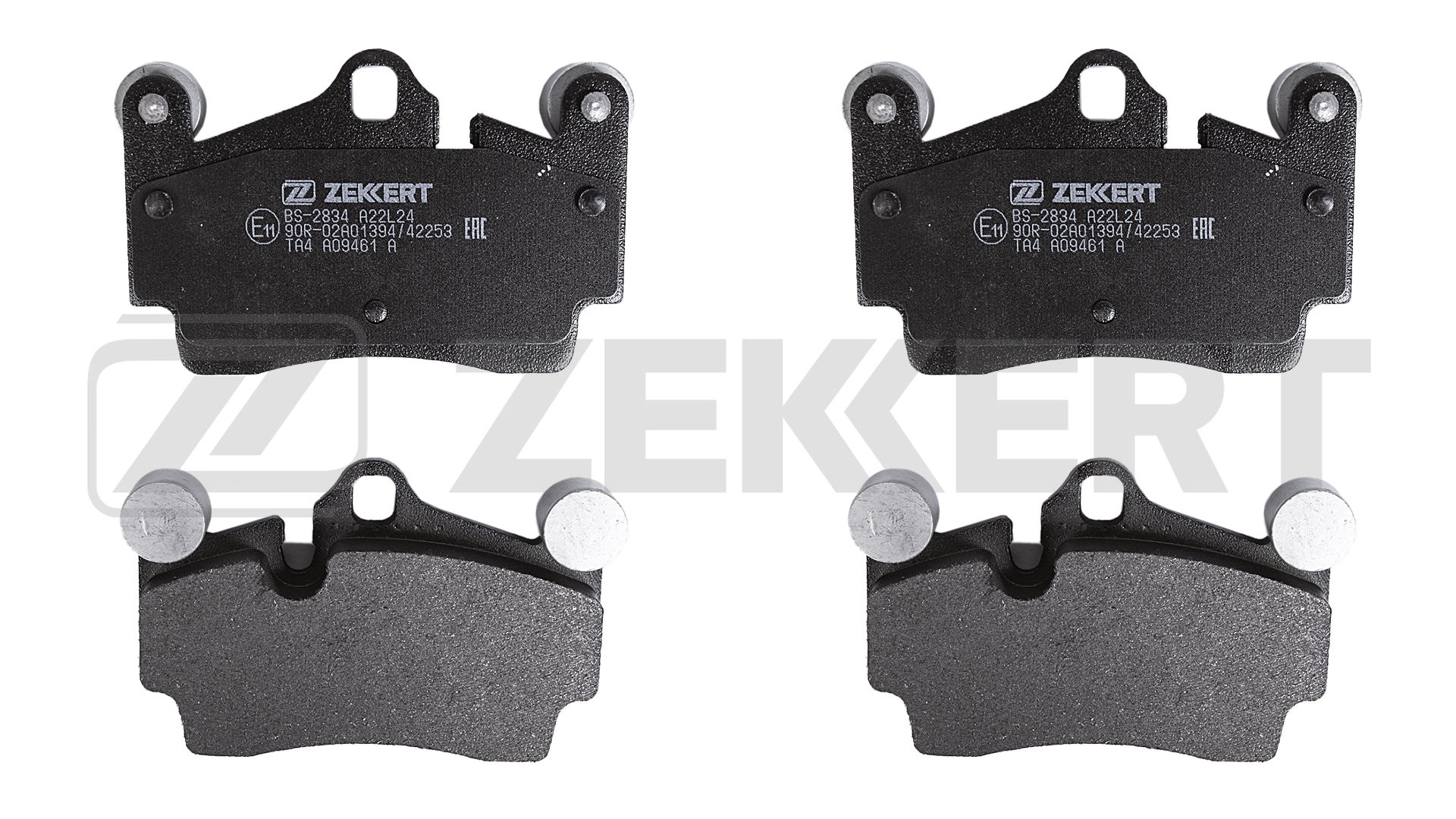 Колодки тормозные ZEKKERT BS2834
