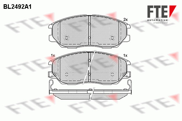 Запчасть FTE BL2492A1