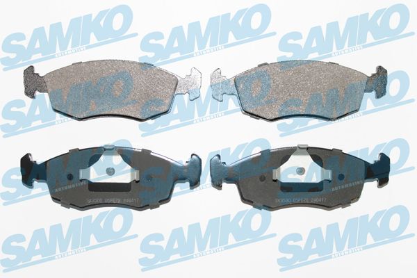 Колодки тормозные дисковые SAMKO 5SP678