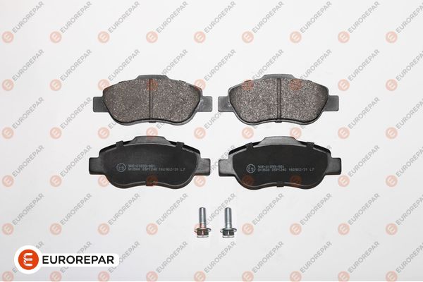 Колодки тормозные дисковые EUROREPAR 1617264980