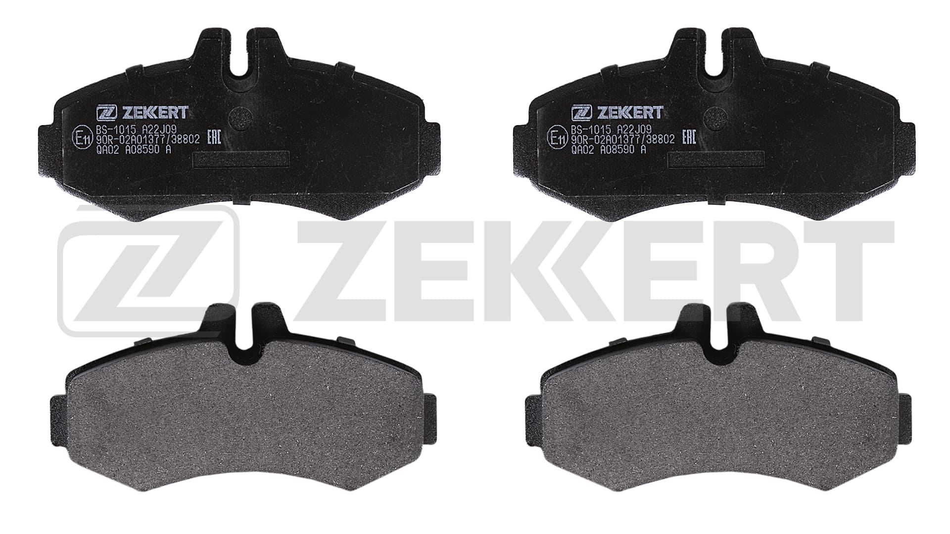 Колодки тормозные ZEKKERT BS1015