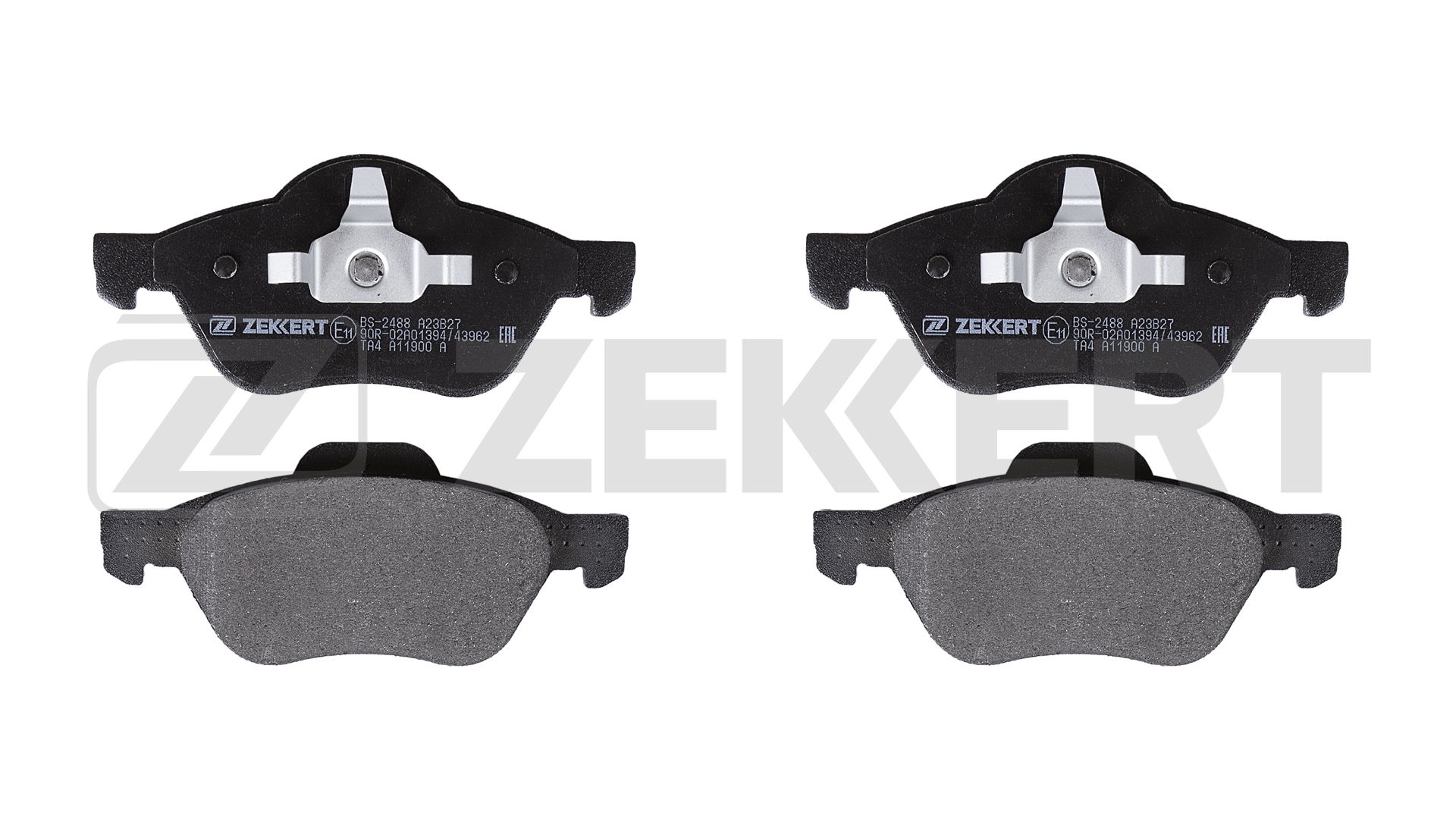 Колодки тормозные ZEKKERT BS2488