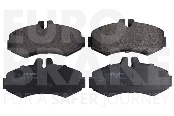 Тормозные колодки дисковые передние EUROBRAKE 5502223340