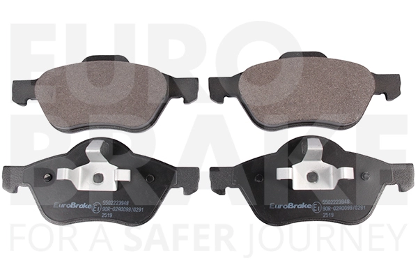 Колодки тормозные дисковые EUROBRAKE 5502223948