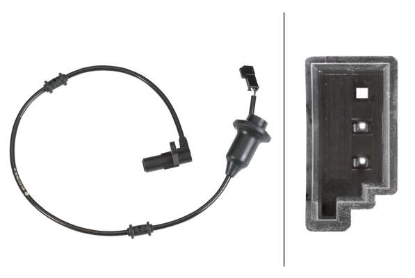 Датчик частоты вращения колеса HELLA/BEHR/PAGID 6PU010039-841