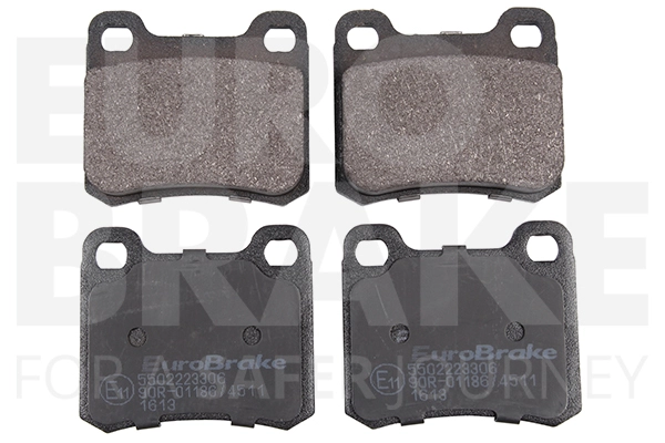 Тормозные колодки дисковые задние EUROBRAKE 5502223306