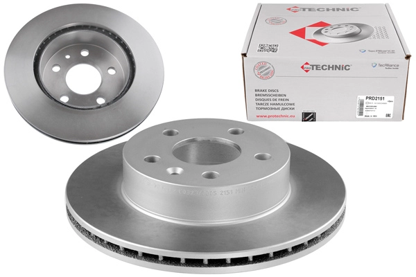 Диск тормозной PROTECHNIC PRD2151