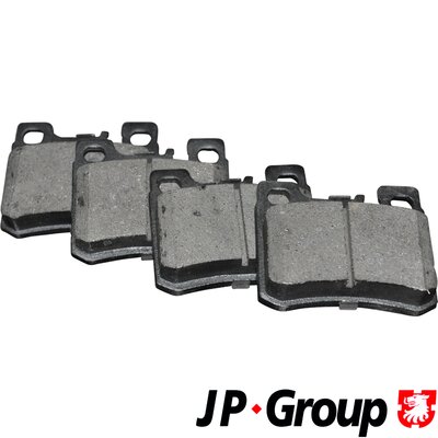 Комплект тормозных колодок дисковый тормоз jp group