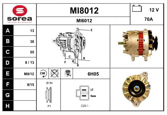 Генератор SNRA MI8012