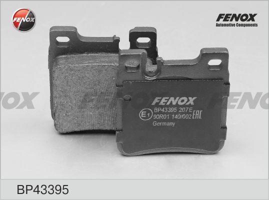 Колодки торм зад FENOX BP43395