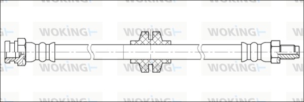 Шланг тормозной WOKING G1903.14