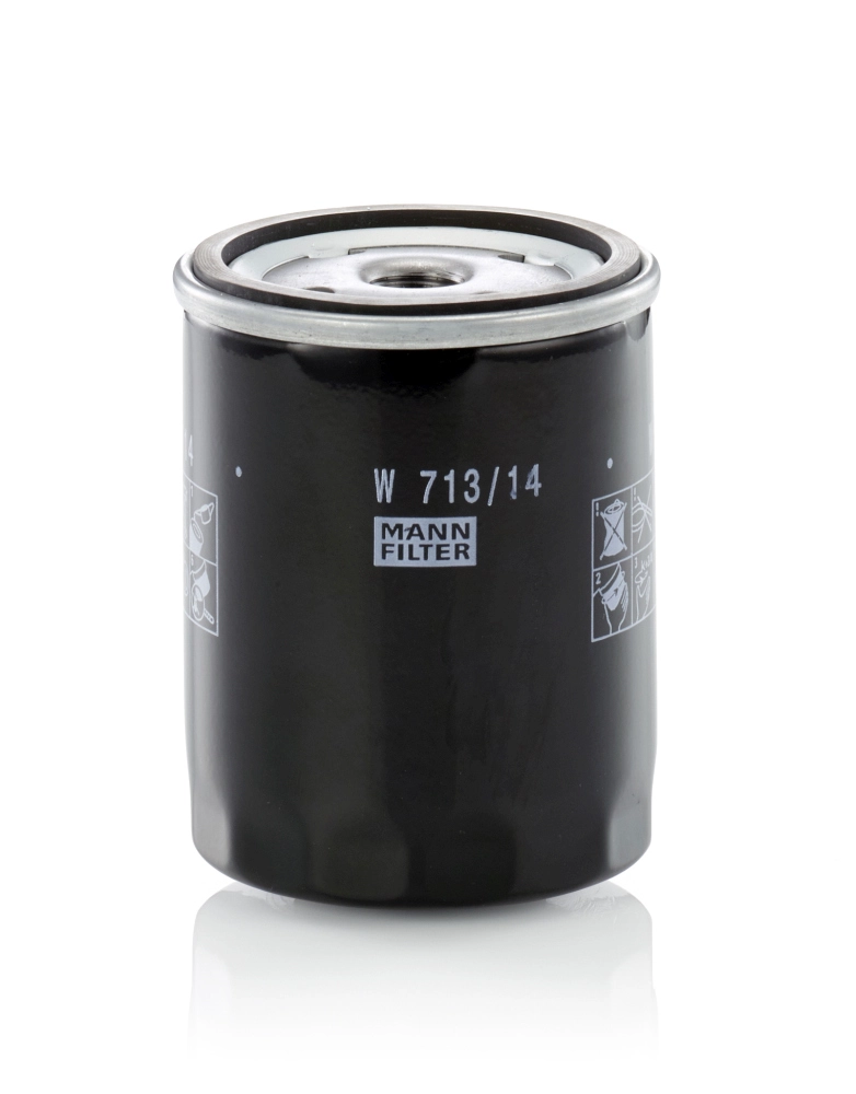 Фильтр масляный MANN-FILTER W713/14