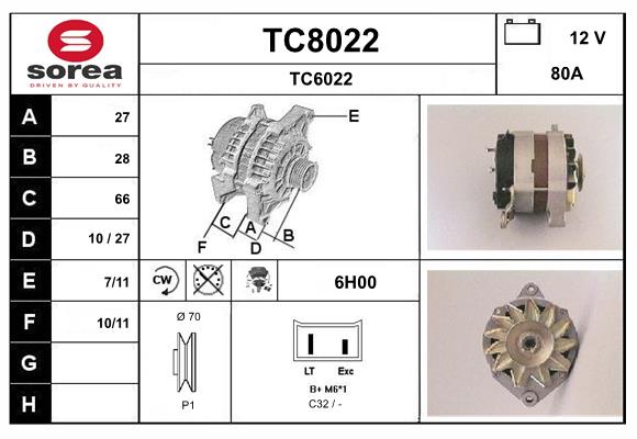 Генератор SNRA TC8022