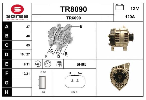 Генератор SNRA TR8090