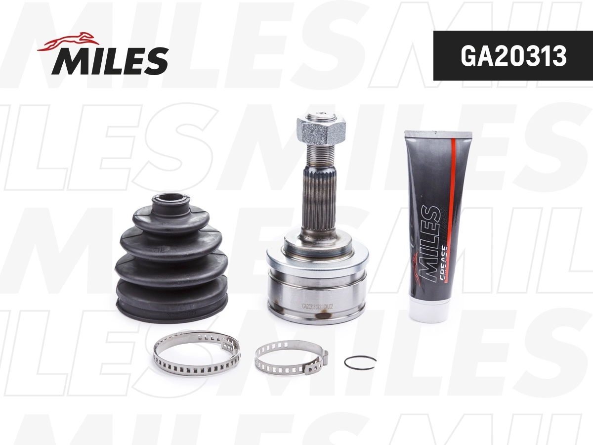 Ga20313 шрус nissan primera p10 1.6-2.0d 90-96 нар. groove type inner uk MILES GA20313
