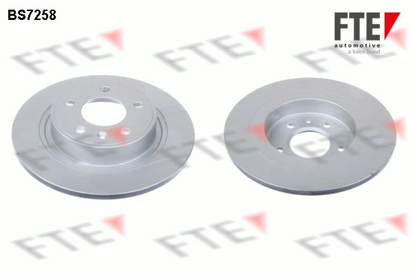 Диск тормозной FTE BS7258