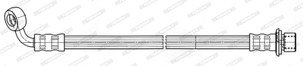 Шланг тормозной FERODO FHY3154