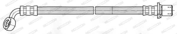 Шланг тормозной FERODO FHY3155
