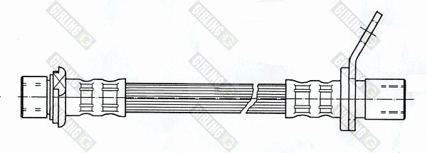 Шланг тормозной GIRLING 9001393