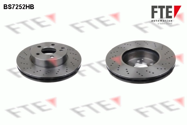 Диск тормозной FTE BS7252HB