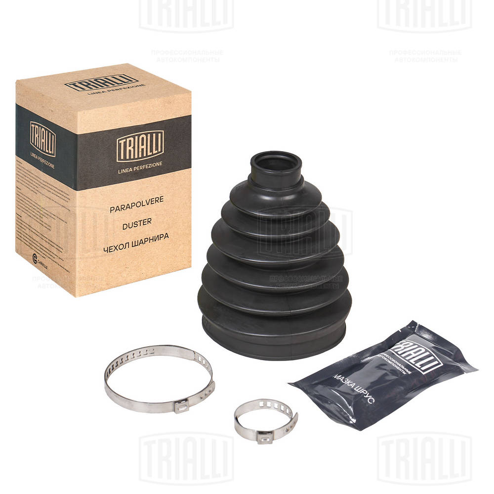 Пыльник шруса для а/м chevrolet tahoe (07-) (наруж.компл хомуты/смазка/крепеж) TRIALLI FG 0505