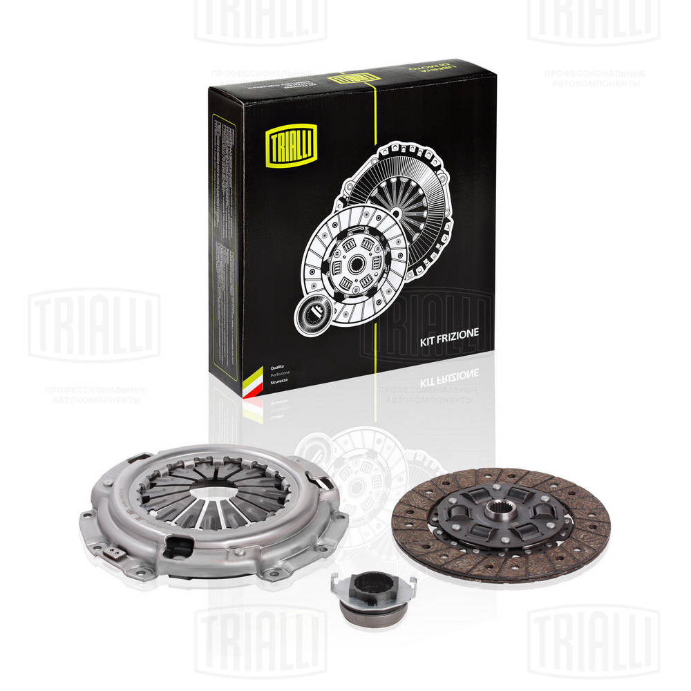 Сцепление в сборе для а/м mazda 6 (07-) 1.8i/2.0i (с мех.муфт) компл TRIALLI FR 2501
