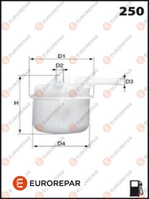 Фильтр топливный EUROREPAR E145058