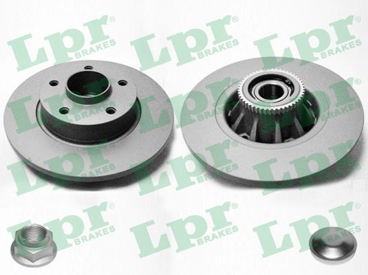 Тормозной диск lpr hub brake disc line - full coated