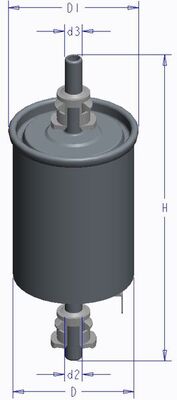Фильтр топливный MAHLE/KNECHT KL714