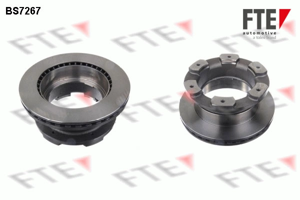 Диск тормозной FTE BS7267