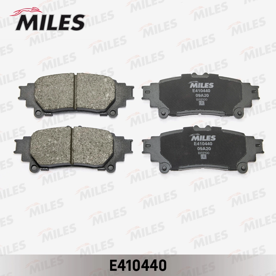 Колодки тормозные дисковые MILES E410440