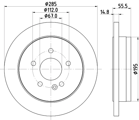  HELLA/BEHR/PAGID 8DD355105-852