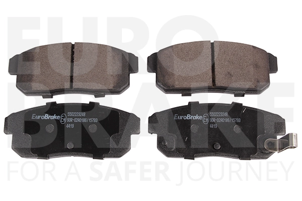 Тормозные колодки дисковые задние EUROBRAKE 5502223248