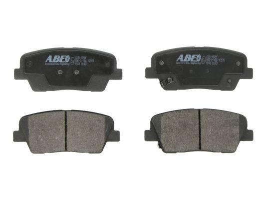 Колодки тормозные дисковые ABE C20316ABE