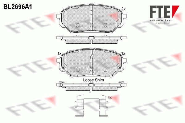 Запчасть FTE BL2696A1