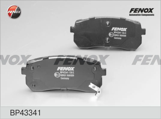 Колодки тормозные дисковые FENOX BP43341