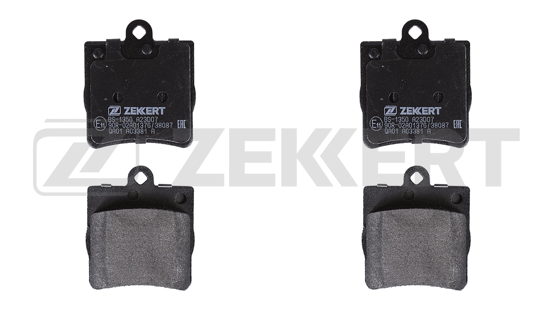 Колодки тормозные ZEKKERT BS1350
