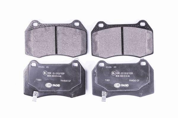 Колодки тормозные дисковые HELLA/BEHR/PAGID 8DB355014461