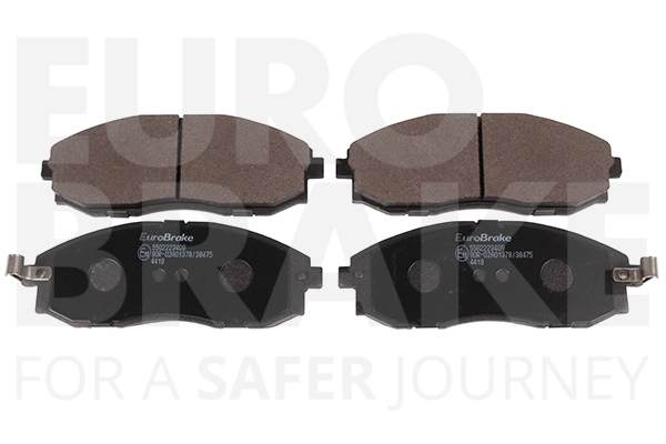 Тормозные колодки дисковые передние EUROBRAKE 5502223409