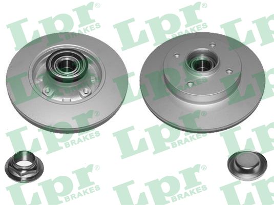 Тормозной диск lpr hub brake disc line - full coated