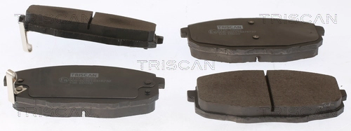 Колодки тормозные дисковые TRISCAN 8110 18023