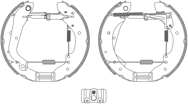 Запчасть HELLA/BEHR/PAGID 8DB355003-641