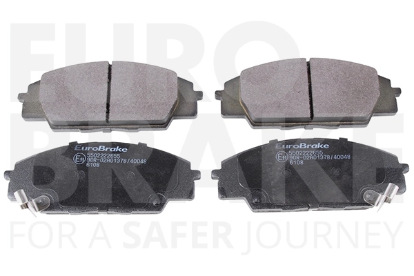 Тормозные колодки передние EUROBRAKE 5502222655
