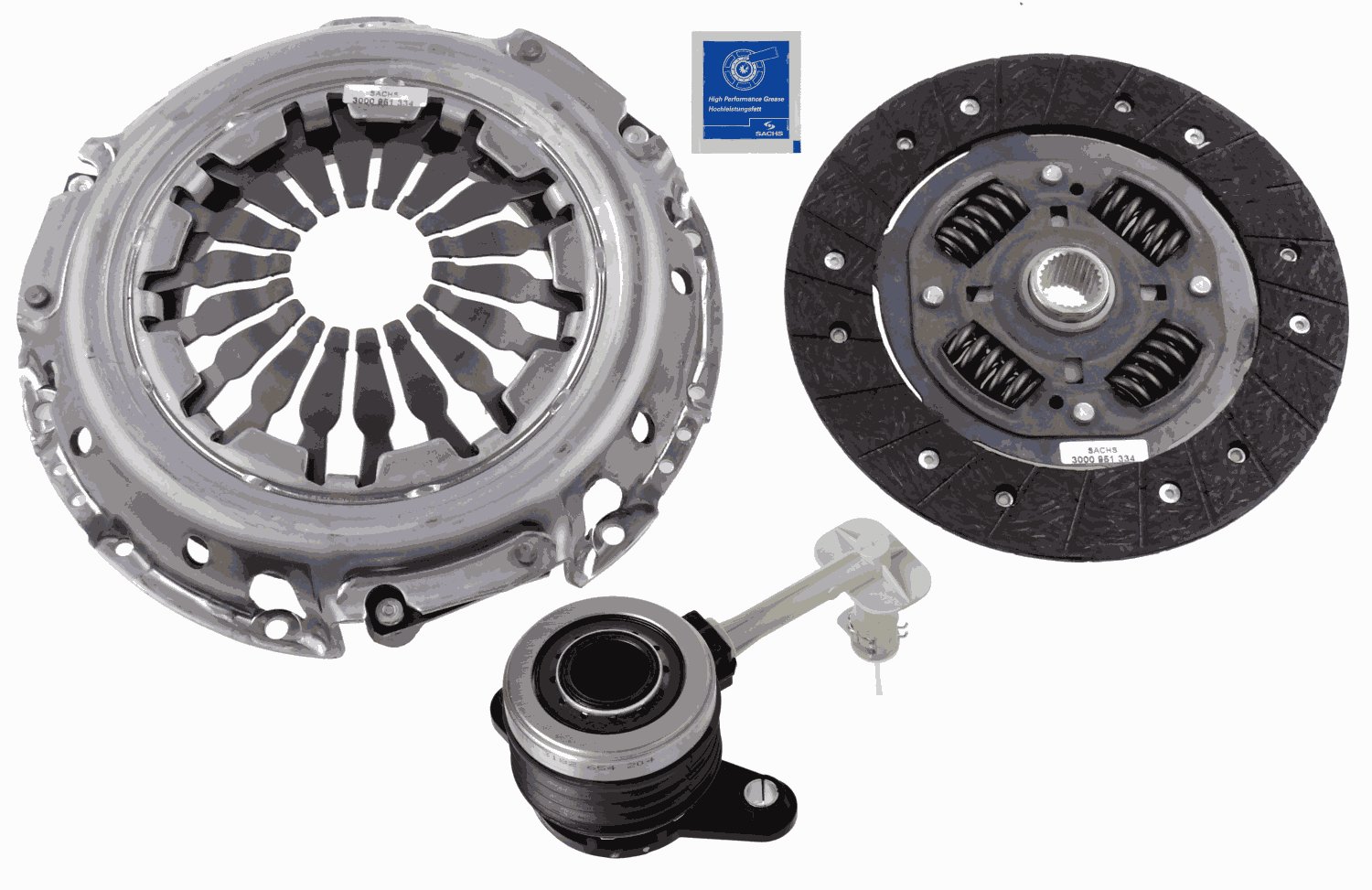 Комплект сцепления SACHS 3000990142