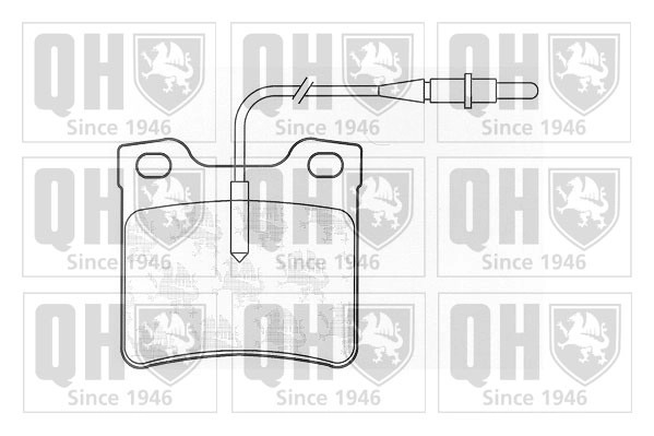 Колодки тормозные QUINTON HAZELL BP929