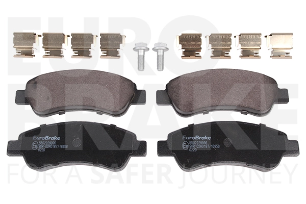 Тормозные колодки дисковые задние EUROBRAKE 5502229996